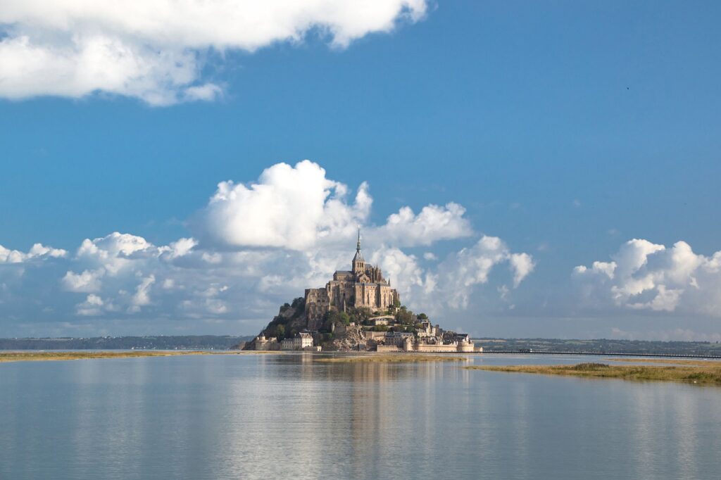 Randonnée dans les sables mouvants du Mont Saint Michel