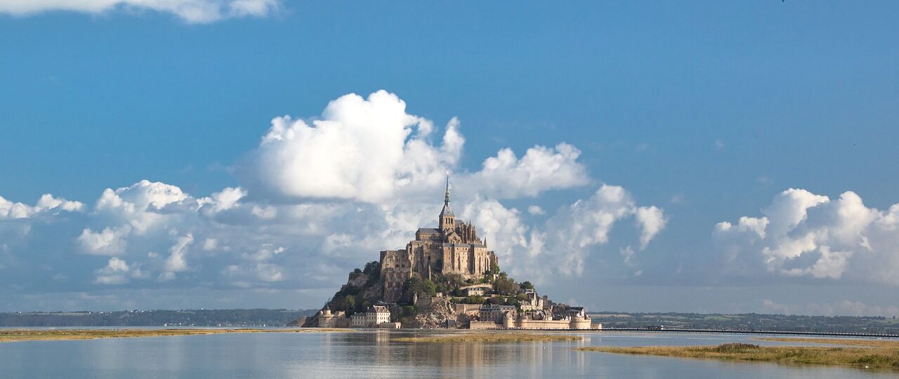 Randonnée dans les sables mouvants du Mont Saint Michel