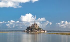 Randonnée dans les sables mouvants du Mont Saint Michel